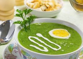 белок диета боюнча каймак шорпо